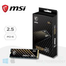 Unidad M.2 Pcie Nvme Msi Spatium M371 500Gb