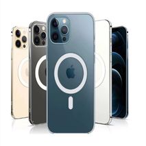 Funda Tarjetero Magsafe Para Iphone Magnético Azul