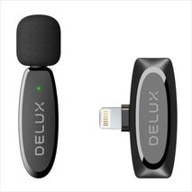 Micrófono Inalámbrico De Solapa Para Iphone, Delux Dm11l