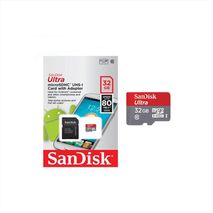 Tarjeta De Memoria Sandisk Sdsquns 032G Gn3ma Ultra Con Adaptador Sd 32Gb
