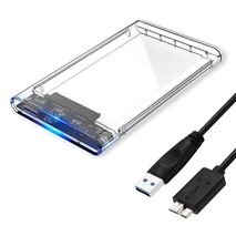Estuche Disco Duro 3.0 Transparente Dn K209 Usb 3.0 Case