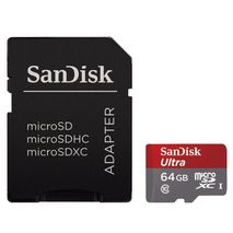 Micro Sd Sdxc 64Gb Sandisk Xc Clase 10 Full Hd Ultra