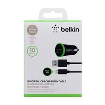 Cargador Belkin Auto 2.1 Amp Microusb Negro F8m668bt04 Blk