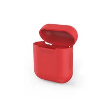 Funda Para Los Apple Airpods Silicona Rojo