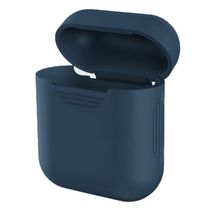 Funda Para Los Apple Airpods Silicona Azul Osc