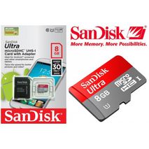 Memoria Micro Sd 8Gb Clase 10 Para Smartphone O Camara