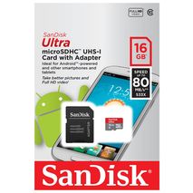 Memoria Micro Sd 16Gb Clase 10 Para Smartphone O Camara