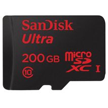 Memoria Microsd Sandisk Ultra 200Gb Clase 10 90Mb S