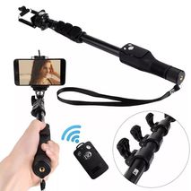 Monopodo Bastón Selfie Cámaras, Celulares Y Gopro Bluetooth