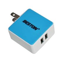 Bst M523 Adaptador Pared Salida Doble Usb Beston 2.4A Blanco