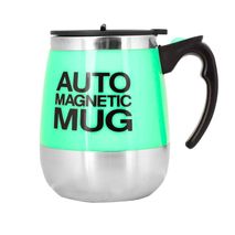 Mug Mezclador Eléctrico Termo Frio Caliente Cafe (Verde)