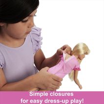 Muñeca Mi Primera Barbie Malibu Con Cuerpo Posable Suave Gatico Y Accesorios Muñeca Preescolar De 13.5