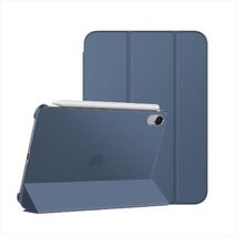 Estuche Protector Magnetico Tipo Smart Case Para Ipad Mini 6 Color Azul Oscuro