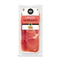 Jamón serrano 1901 AUTÉNTICO POR TRADICIÓN Libre de lactosa (80  gr)