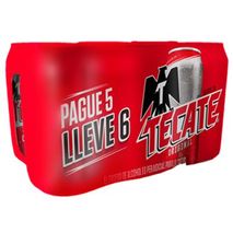 Cerveza TECATE lata x6und (1775  ml)