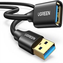 Ugreen Cable Usb 3.0 Extensión Macho 1M (Negro)