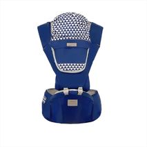 Cargador Porta Bebe Ergonómico Con Asiento 6 En 1 De 0 36M Azul