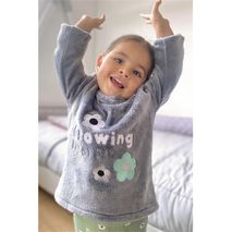 Set X3 De Pijama In Rose Growing Verde Kids
