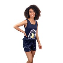 Set De Pijama In Rose Short Peace