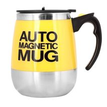 Mug Mezclador Eléctrico Termo Frio Caliente Cafe (Amarillo)