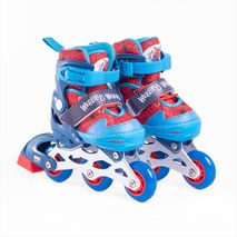 Patines En Linea Chasis De Aluminio 3Ruedas Talla 27 30 Spiderman Zs79948