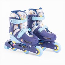 Patines Infantiles 2 En 1 3Ruedas Talla 31 34 Celeste Bluey Zs79046
