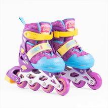 Patines En Linea Chasis De Aluminio 4Ruedas Talla 31 34 Barbie Zs79704