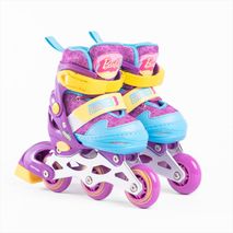 Patines En Linea Chasis De Aluminio 3Ruedas Talla 27 30 Barbie Zs79425