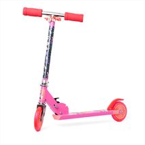 Patineta Scooter Folding Junior 2Ruedas Rosada Princesas Zs78489