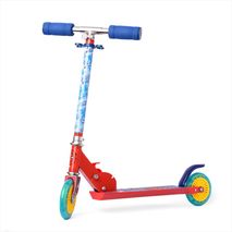 Patineta Scooter Folding Junior 2Ruedas Azul Roja Spiderman Zs78676