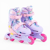 Patines Infantiles 2 En 1 3Ruedas Talla 31 34 Lila Barbie Zs79816