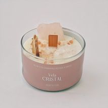 Vela Cristal Amor Propio De 173 Gr Mi Haus