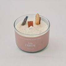 Vela Cristal Seguridad Y Confianza De 173 Gr Mi Haus