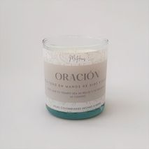 Vela Oración Aroma Coco Verbena De 110 Gr Mi Haus