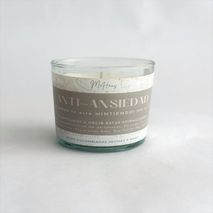 Vela Anti Ansiedad Aroma Lavanda De 110 Gr Mi Haus
