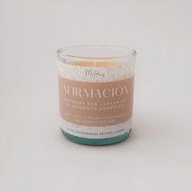 Vela Afirmación Aroma Te Verde Mandarina De 110 Gr Mi Haus