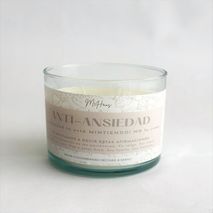 Vela Anti Ansiedad Aroma Meditación De 210 Gr Mi Haus