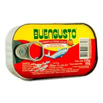 Sardinas BUEN GUSTO  (85  gr)