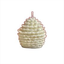 Vela Pinar De Navidad Colección Al Natural De Onecandles Pabilo De Hilo Vela Escultórica 2 Oz Aroma Herbal