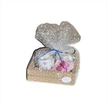 Set De 2 Velas De 2.5 Oz Cada Una En Caja Multifuncional Mdf Velas En Envase Vidrio Aromas Limonada De Coco + Naranja