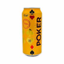 Cerveza POKER lata (473  ml)