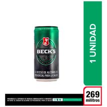 Cerveza BECK S lata (269  ml)