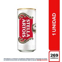 Cerveza STELLA ARTOIS lata (269  ml)