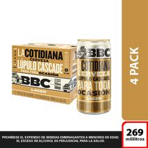 Cerveza Artesanal BOGOTA BEER COMPANY la cotidiana lata x4und (1076  ml)