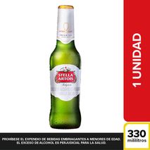 Cerveza STELLA ARTOIS botella (330  ml)