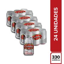 Cerveza COSTENA lata x24und (7920  ml)