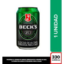 Cerveza BECK S lata (330  ml)