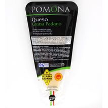 Queso Pomona Grana padano porcionado en tienda