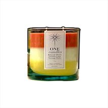 Vela Trilogía Serenidad Onecandles 10 Onzas Pabilos De Hilo 3 Aromas 3 Colores