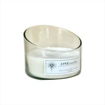Vela Asimétrica Onecandles 9 Onzas Pabilos De Hilo Envase Vidrio Aroma Canela